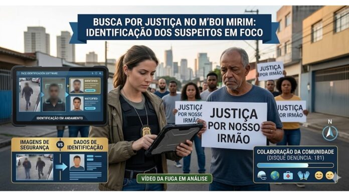 TRAGÉDIA NO M’BOI MIRIM: Dupla mata homem que tentava impedir assalto e foge; imagens mostram a fuga.