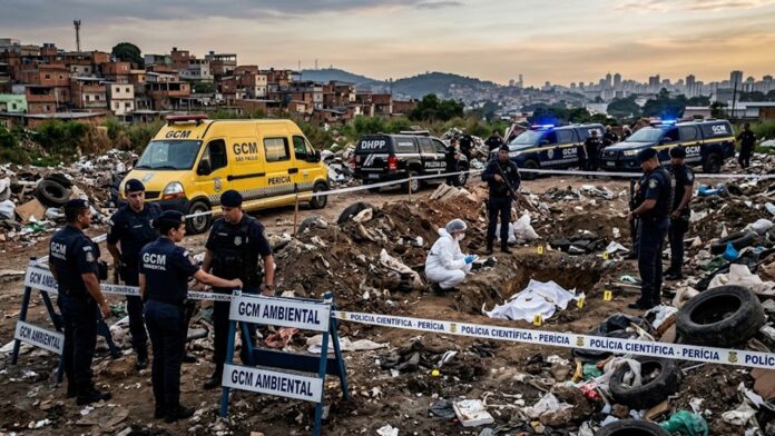 TERROR NO SACOMÃ: GCM DESCOBRE QUATRO CORPOS ENTERRADOS.