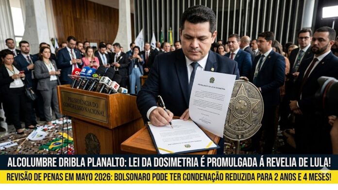 CANETADA NO SENADO: NOVA REGRA DE PENAS ENTRA EM VIGOR À REVELIA DO PLANALTO.