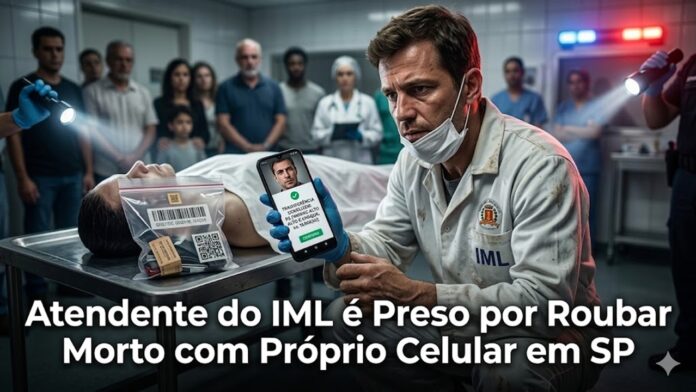 PIX DA MORTE: ATENDENTE DO IML ROUBA CONTA DE FALECIDO.