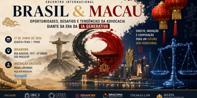 BRASIL E MACAU DEBATEM O FUTURO DA ADVOCACIA NA ERA DA INTELIGÊNCIA ARTIFICIAL