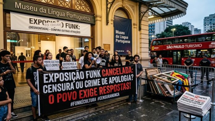 CENSURA OU CRIME? Pressão derruba exposição de funk em museu.