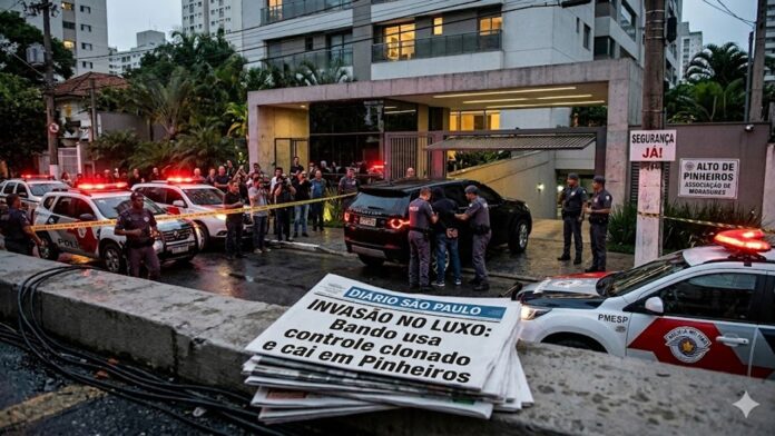 CLONE DA GARAGEM: Quadrilha invade condomínio e acaba presa em SP.