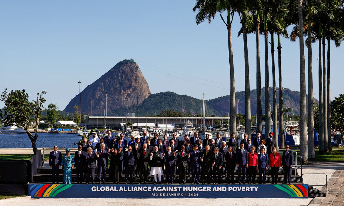 Tânia Rêgo/Agência Brasil Rio de Janeiro(RJ), 18/11/2024 - Fotografia oficial Aliança global contra a fome e a pobreza G20 Brasil
Foto: Tânia Rêgo/Agência Brasil