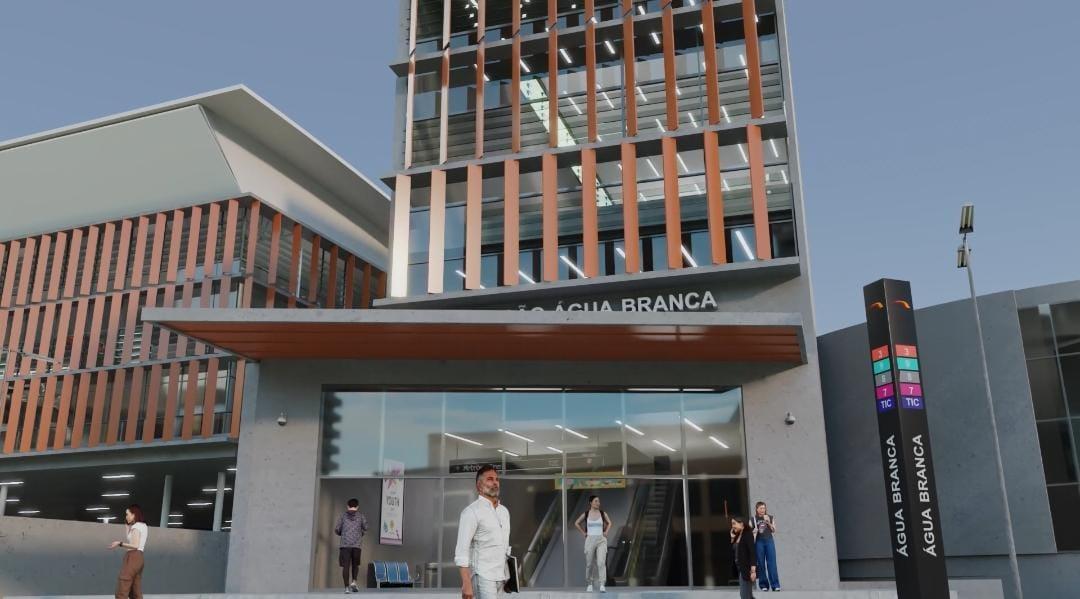 TIC Trens vai construir “super” estação Água Branca -